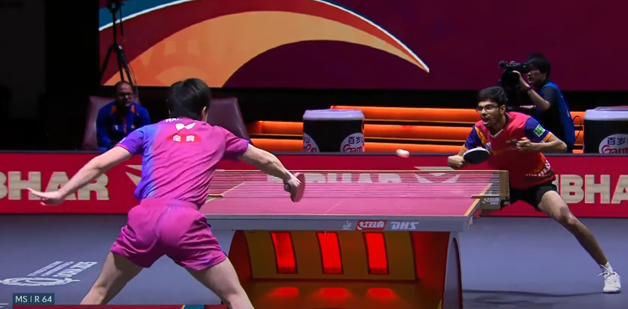 英国乒乓球队爆冷比利时乒乓球队，张本智和绝境逆转